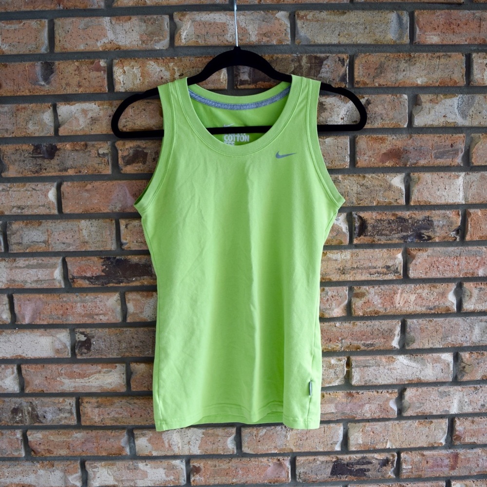 Nike Green Running Tank